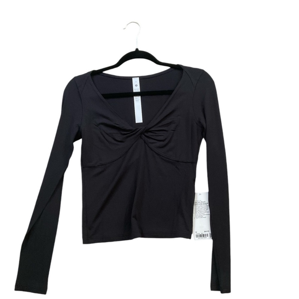 lululemon athletica Black Long Sleeve Blouse
